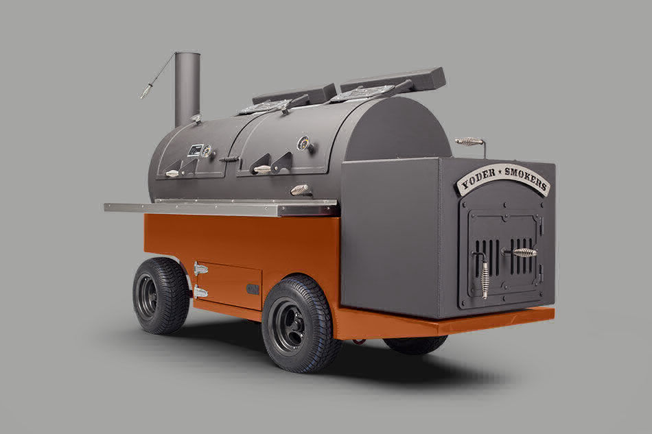 Yoder Smokers YS640s Pellet Grill - Competition Cart - The Smoke Pit